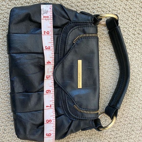 Matt & Nat Vegan Leather Black and Gold Purse - Picture 8 of 9